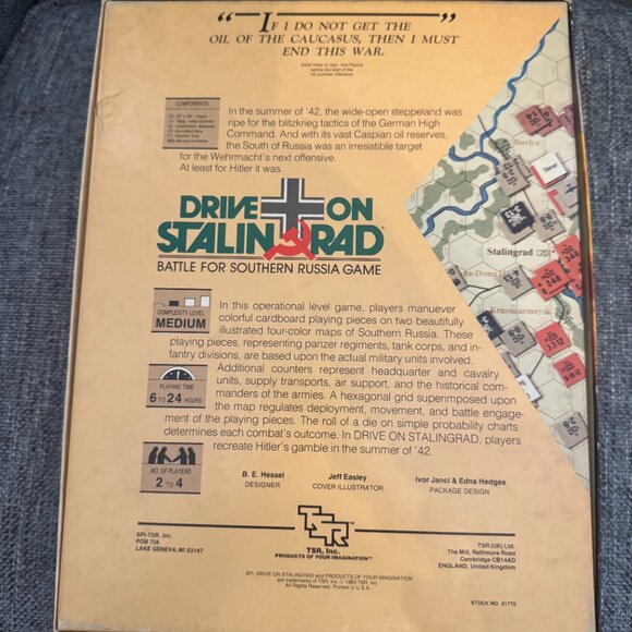 Drive on Stalingrad: Battle for Southern Russia Game (opened, sorted) - Picture 6 of 11